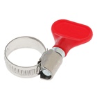 Хомут с «барашком» ZEIN engr, диаметр 13-19 мм, ширина 9 мм, нержавеющая сталь - Фото 3