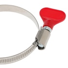 Хомут с «барашком» ZEIN engr, диаметр 40-60 мм, ширина 9 мм, нержавеющая сталь 7439575