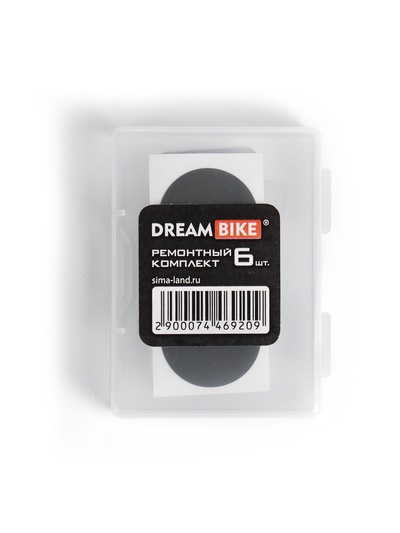 Аптечка велосипедная Dream Bike, 6 заплаток, самоклейка