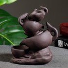 Подставка для благовоний TAKE IT EASY «Чайники», набор благовоний конусы, стелющийся дым, 14×11 см - Фото 5