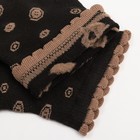 Носки женские, цвет черный/бежевый, размер 21-23 - фото 34996537