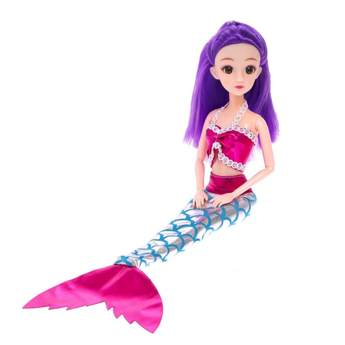 Кукла сказочная шарнирная «Русалка», МИКС 53560