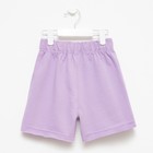 Костюм детский (футболка, шорты) MINAKU: Casual Collection цвет лиловый, рост 104 - Фото 16
