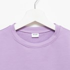 Костюм детский (футболка, шорты) MINAKU: Casual Collection цвет лиловый, рост 104 - Фото 10
