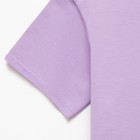 Костюм детский (футболка, шорты) MINAKU: Casual Collection цвет лиловый, рост 140 - Фото 11