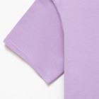 Костюм детский (футболка, шорты) MINAKU: Casual Collection, лиловый, рост 152 см 7695356 - фото 14030720