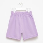 Костюм детский (футболка, шорты) MINAKU: Casual Collection, лиловый, рост 152 см 7695356 - фото 14030725