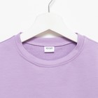 Костюм детский (футболка, шорты) MINAKU: Casual Collection, лиловый, рост 152 см 7695356 - фото 14030719