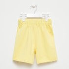 Костюм детский (футболка, шорты) MINAKU: Casual Collection цвет лимонный, рост 104 - Фото 13