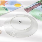 Набор детской посуды Доляна «Мишка», 3 предмета: кружка 230 мл, миска 400 мл, тарелка d=18 см - фото 54729807