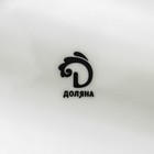 Набор детской посуды Доляна «Мишка», 3 предмета: кружка 230 мл, миска 400 мл, тарелка d=18 см - фото 54729808