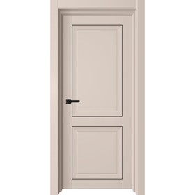 Дверное полотно Next, 600 × 2000 мм, глухое, цвет латте софт