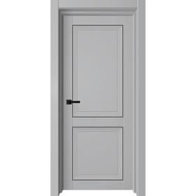 Дверное полотно Next, 600 × 2000 мм, глухое, цвет серый бархат