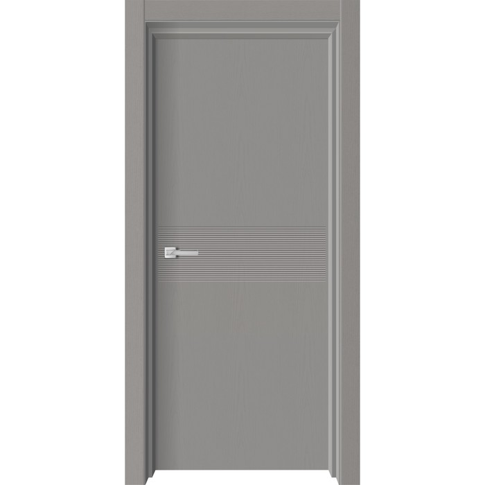 Дверное полотно L 24, 600 × 2000 мм, глухое, цвет grey soft