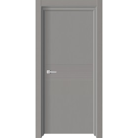 Дверное полотно L 24, 700 × 2000 мм, глухое, цвет grey soft