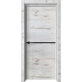 Дверное полотно Wood 1, 900 × 2000 мм, глухое, цвет арктик