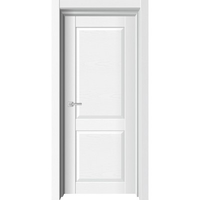 Дверное полотно NEO 341, 600 × 2000 мм, глухое, цвет ясень белый