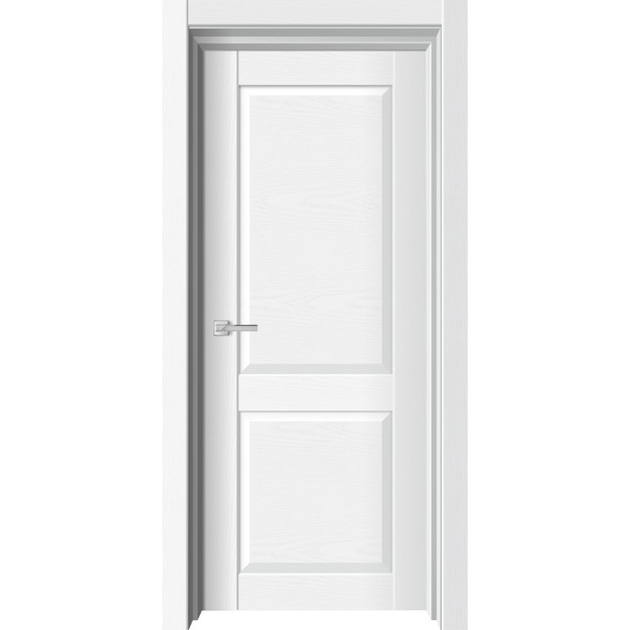 Дверное полотно NEO 341, 600 × 2000 мм, глухое, цвет ясень белый - Фото 1