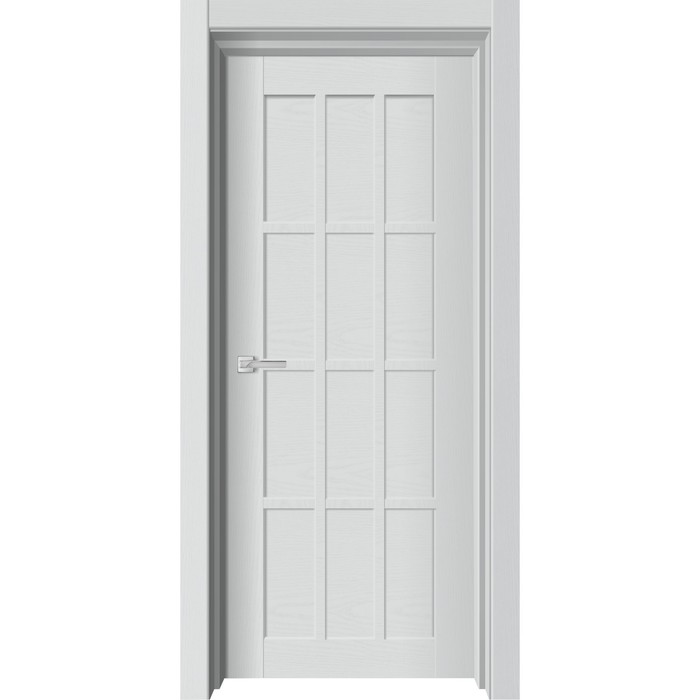 Дверное полотно NEO 696, 800 × 2000 мм, глухое, цвет ясень грей