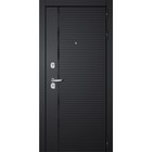Входная дверь «Румо», 870 × 2050 мм, левая, цвет белый софт / муар чёрный - фото 300840770