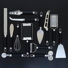 Лопатка - скребок Доляна Venus, нержавеющая сталь, чёрная - Фото 6