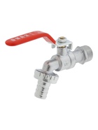 Кран водоразборный со штуцером ZEIN Engr, 1/2" - Фото 2