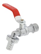 Кран водоразборный со штуцером ZEIN Engr, 1/2" - Фото 3