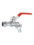 Кран водоразборный со штуцером ZEIN Engr, 1/2" - Фото 1