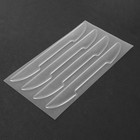 Накладка на двери, 15×1.7 см, противоударная, прозрачная, набор 4 шт. - Фото 1