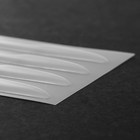 Накладка на двери, 15×1.7 см, противоударная, прозрачная, набор 4 шт. - Фото 2