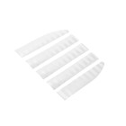 Наклейка светоотражающая 91×3.5 см на кузов авто, белый - Фото 3