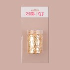 Поталь для декора ногтей, 3 г, в пластиковой банке, золотистая - Фото 6