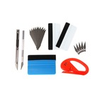 Инструмент для оклейки авто пленкой, набор 7 шт. - Фото 2