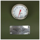 Гриль-коптильня Maclay, с температурным датчиком, цвет зелёный - фото 10209287