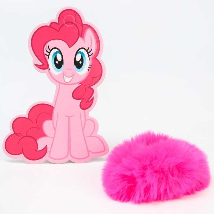 Резинка для волос, розовая, "Пинки Пай", My Little Pony - Фото 1