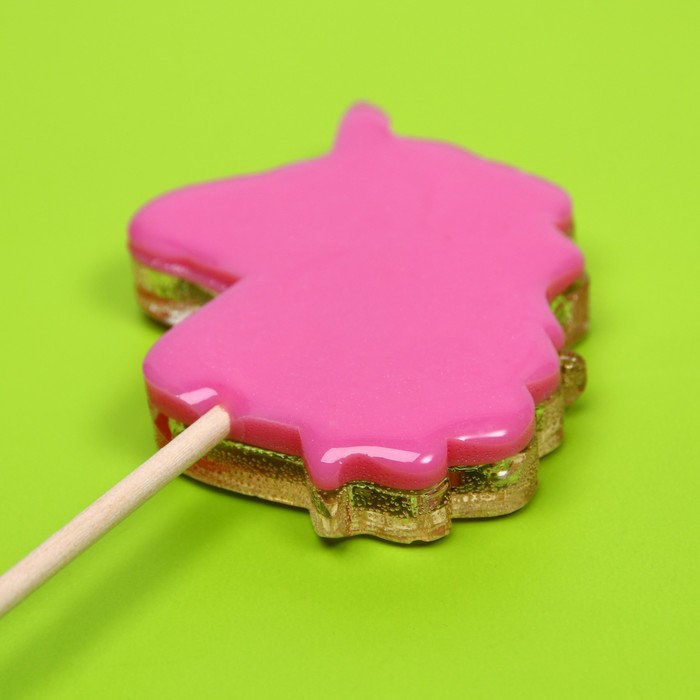 Леденец- погремушка «Розовые мечты» единорог, вкус: бабл-гам, 30 г. - фото 1908880447