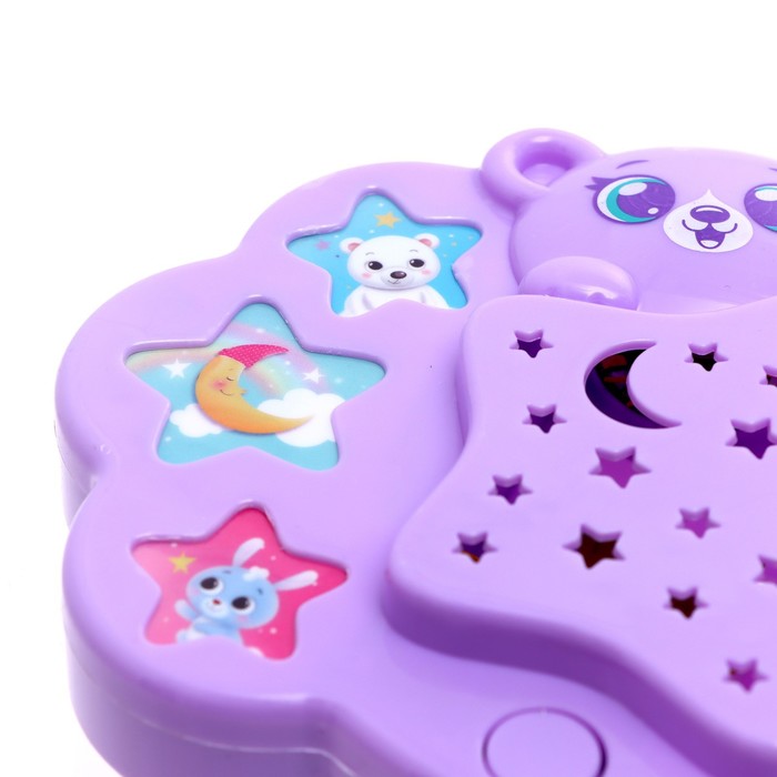 Ночник музыкальный «Милый мишка», проектор 53585