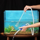 Сифон для аквариума "Пижон", с фильтрующей сеткой, 1,4 м - фото 320249940