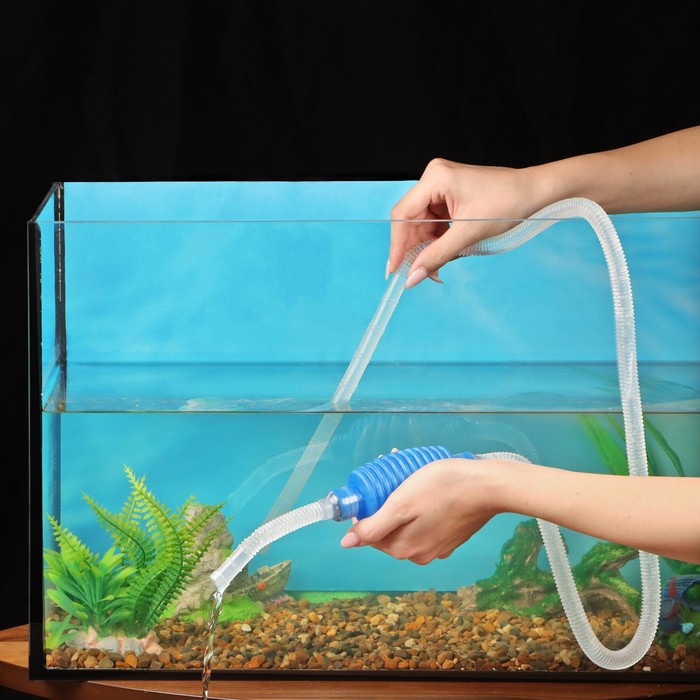 Сифон для аквариума "Пижон", с насадкой для очистки грунта, 1,4 м - Фото 1