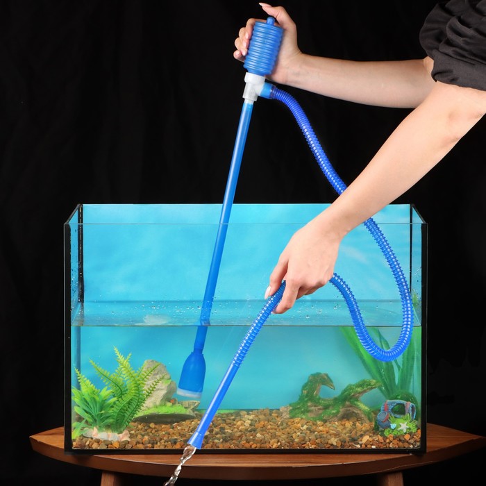 Сифон для аквариума "Пижон", с фильтрующей сеткой, 1,2 м - Фото 1