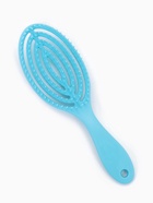 Расчёска массажная, для сушки волос, 7.5×23.5 см, цвет голубой - Фото 2