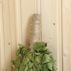 Веник для бани березовый с обмоткой - фото 24397868