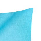 Наволочка «Этель», 50×70 см, голубая, поплин, хлопок 100% 7665170