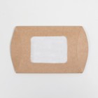 Коробка складная, фигурная, крафт, 11 х 8 х 2 см - Фото 3