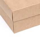 Коробка складная, крафт, 30 х 20 х 9 см (комплект 20 шт) - фото 38577852