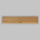 Подставка для линеек и лекал, деревянная, 50,5 × 10 × 2 см - Фото 4