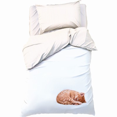 Постельное бельё 1.5-спальное «Этель. Kitty», бязь