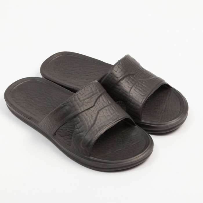 Сланцы «Стэп» цвет чёрный, размер 37 - Фото 1