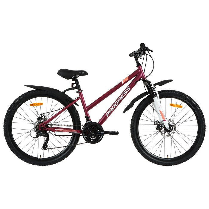 Велосипед 26&quot; PROGRESS Ingrid Pro RUS, цвет бордовый, р. 15&quot;