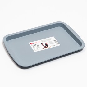 Подставка под миску для животных LUCKY PET 29*19 см, Серый (7779673 ...